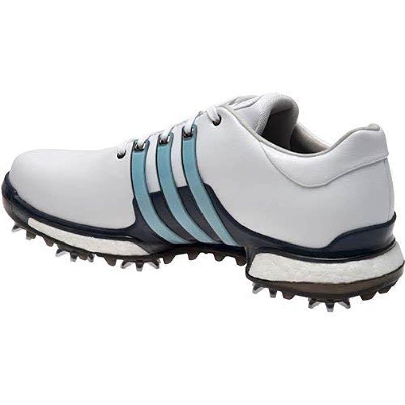 adidas Tour 360 Boost 2.0 Golf Shoe in Blue for Men | Lyst