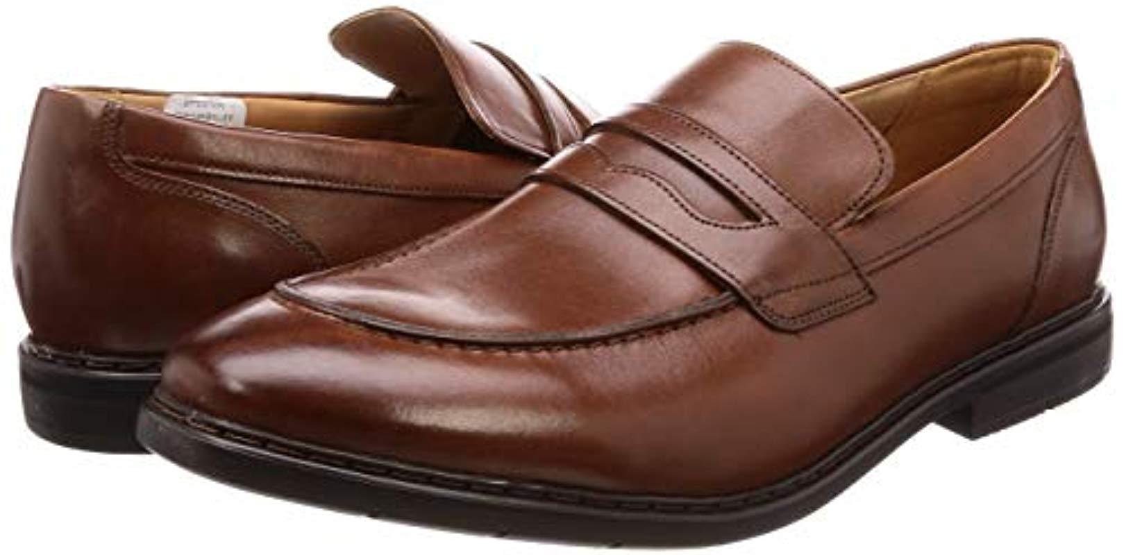 Clarks Leather Shoes 26133863 Banbury Step British in Brown for Men - Lyst