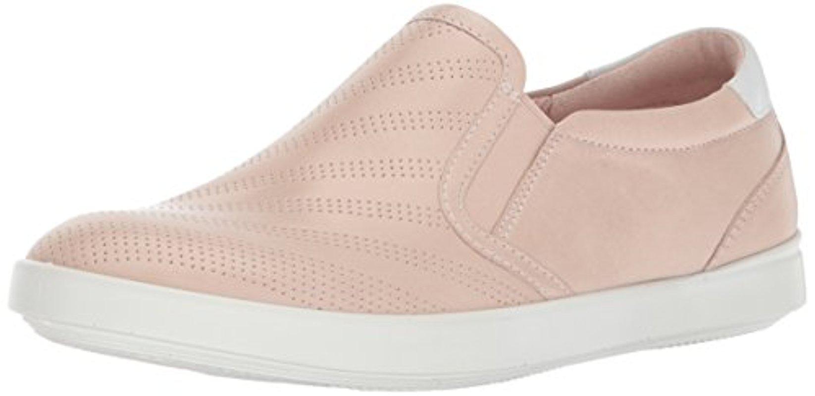 Ecco Leather Aimee Perforated Slip On 