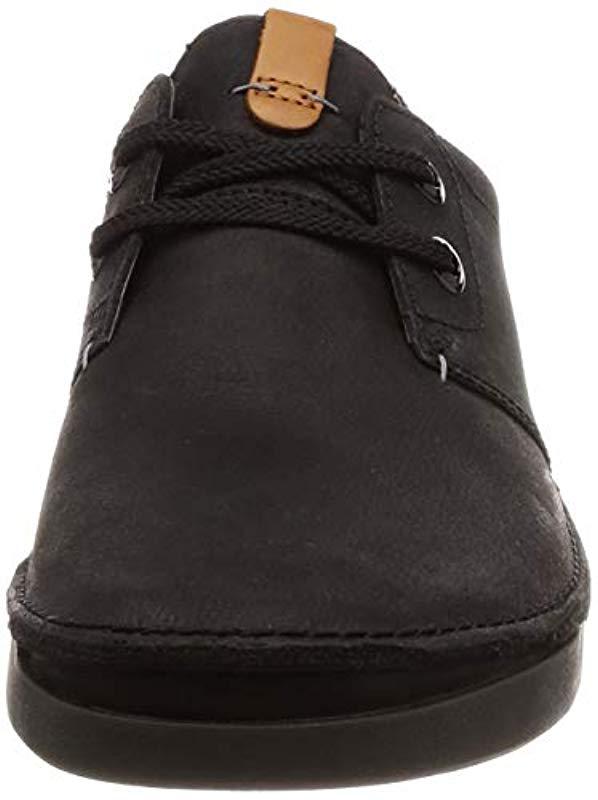 clarks oakland lace black