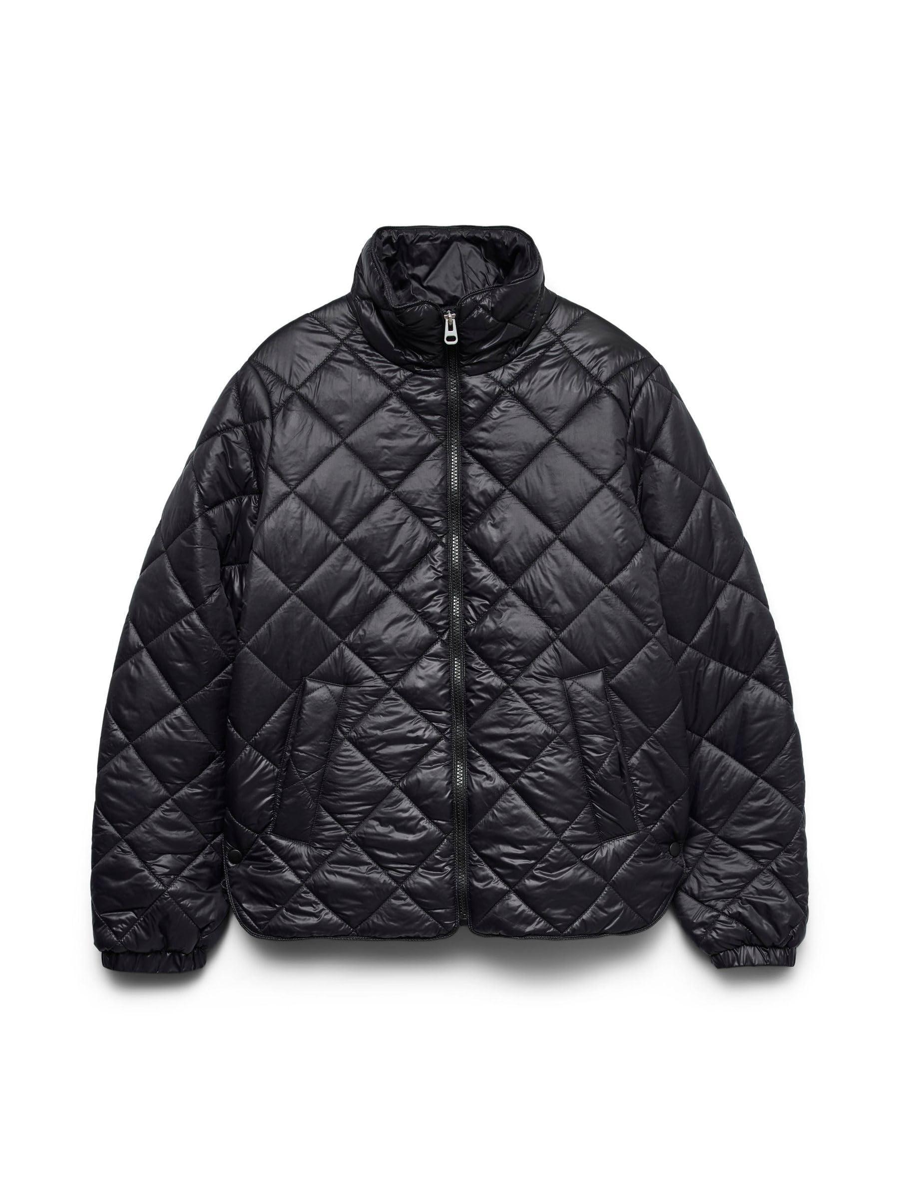 Giacca Autunnale VERO MODA VMELITEBERGEN - Elegante, Imbottita, Con Cintura E Tasche, Perfetta Per Le Giornate Fredde