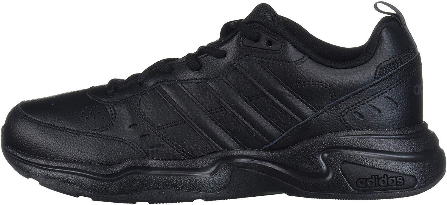 adidas Leather Strutter Shoes in Black for Men - Save 42% | Lyst