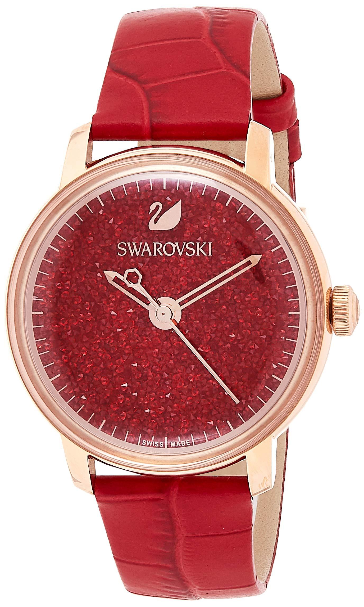 Reloj swarovski rojo sales