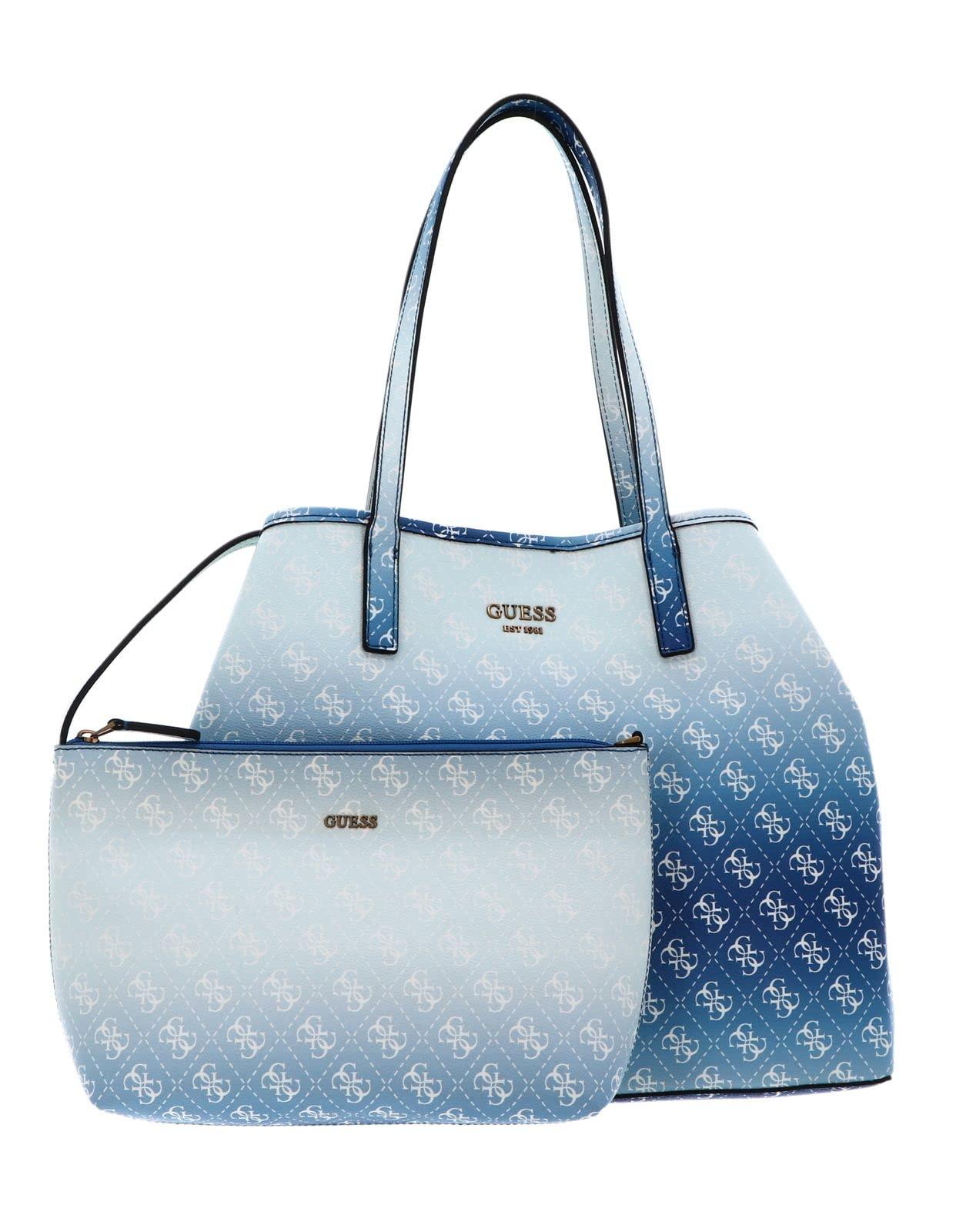 Guess Vikky Guess Tasche Hellbraun Guess Vikky Large Tote L Indigo