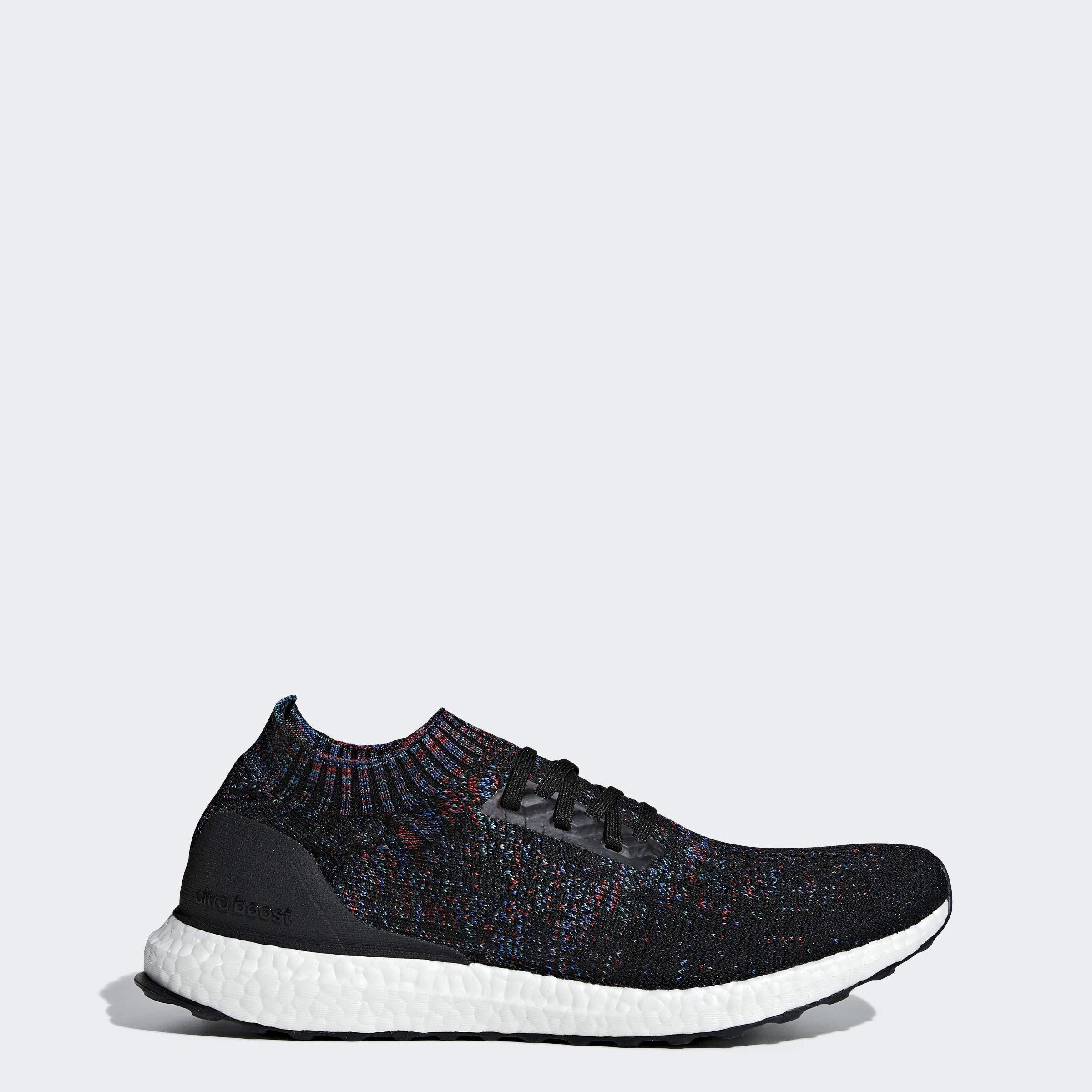 ultraboost uncaged shoes core black  active red  blue