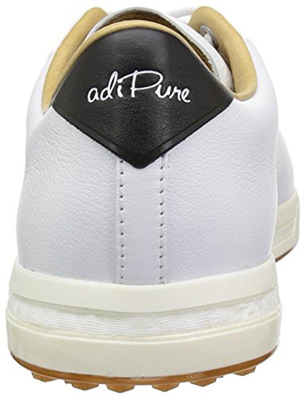 adipure sp golf shoes white