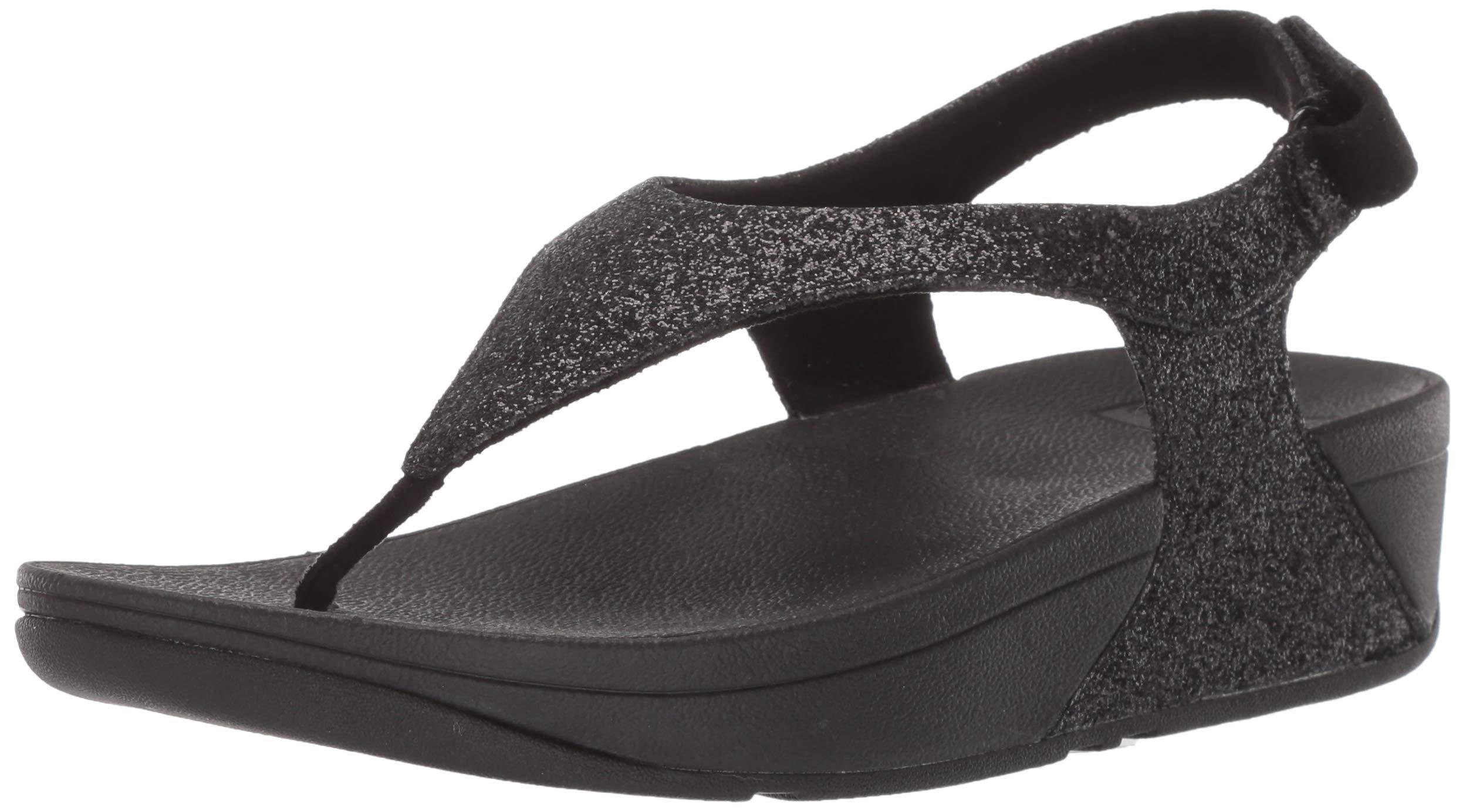 Fitflop Skylar Glitter Sandal in Black Save 14 Lyst