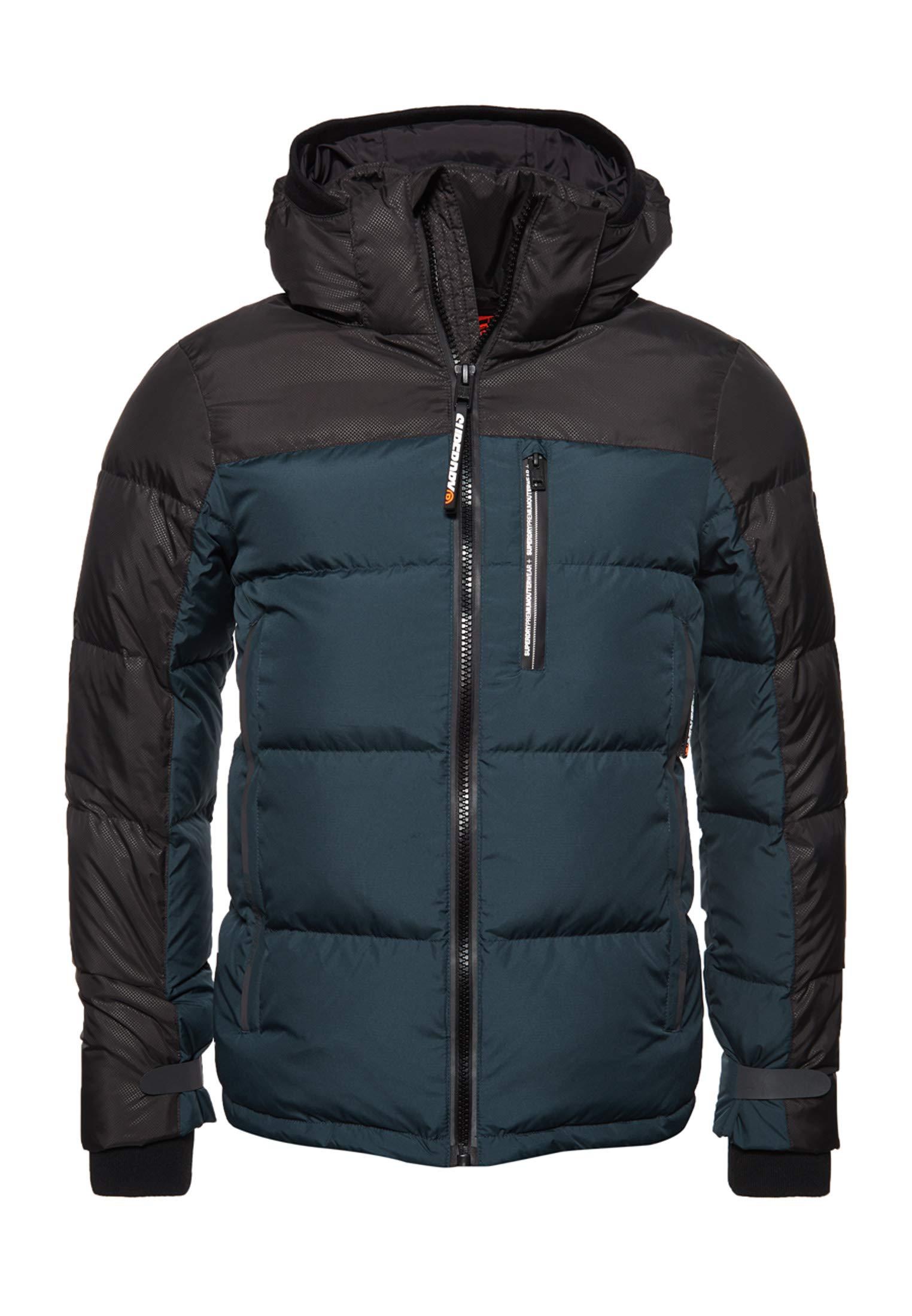 Superdry Synthetic Cortex Down Puffer Jacket Navy Ahn Large in Blue for Men  - Save 54% - Lyst