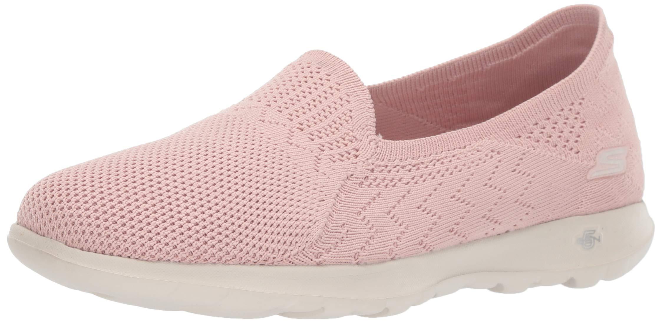 Skechers Go Walk Lite-ruby Loafer Flat in Light Pink (Pink) - Save 17% -  Lyst
