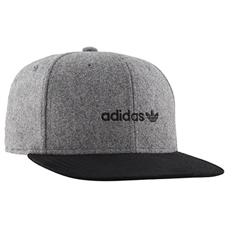 adidas men's originals tech mesh snapback baseball cap