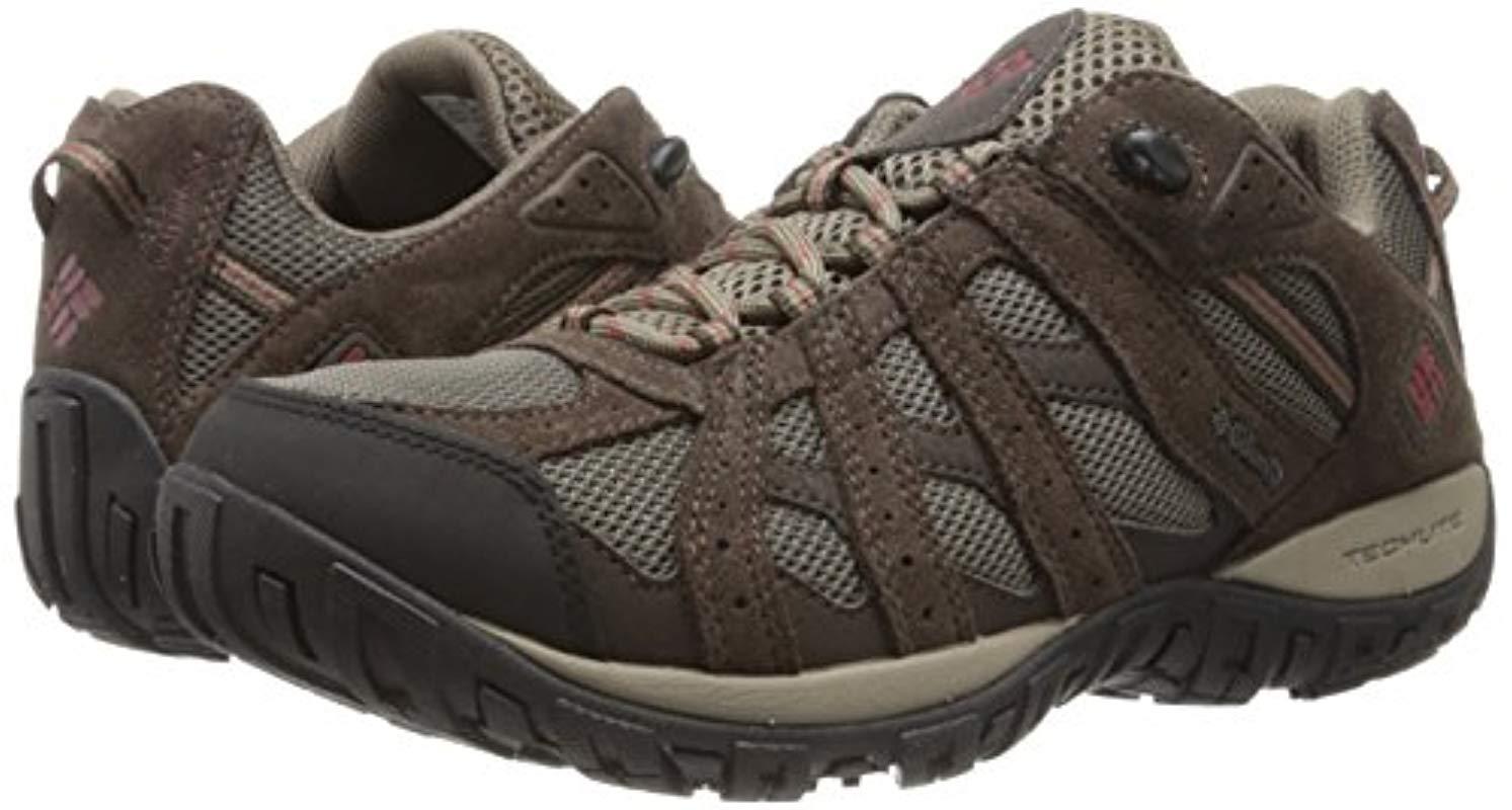 columbia men's redmond waterproof wide hiking shoe