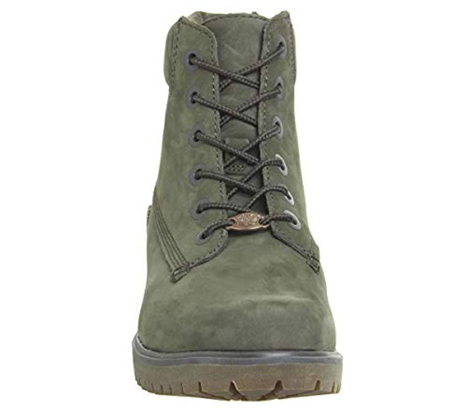 forest green timberland boots womens