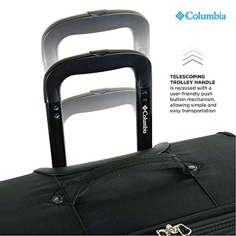 Columbia Wheeled Duffle Travel Bag in Black for Men Lyst