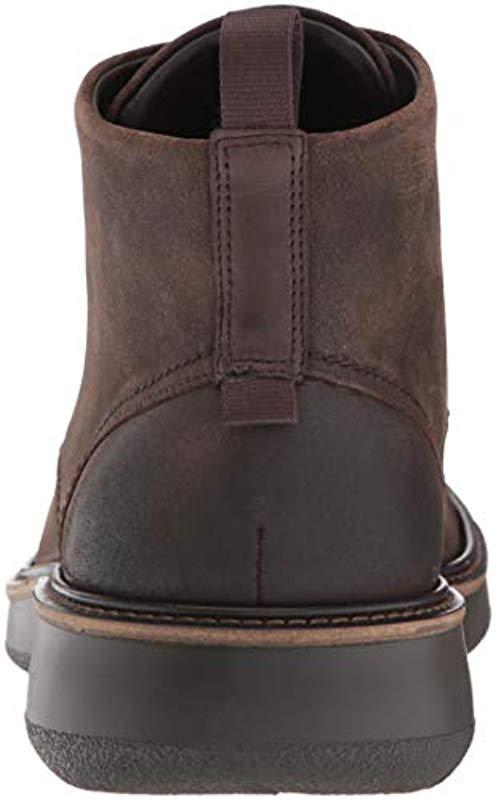 Ecco Aurora Mid Boot, Ankle Boots in Brown for Men | Lyst