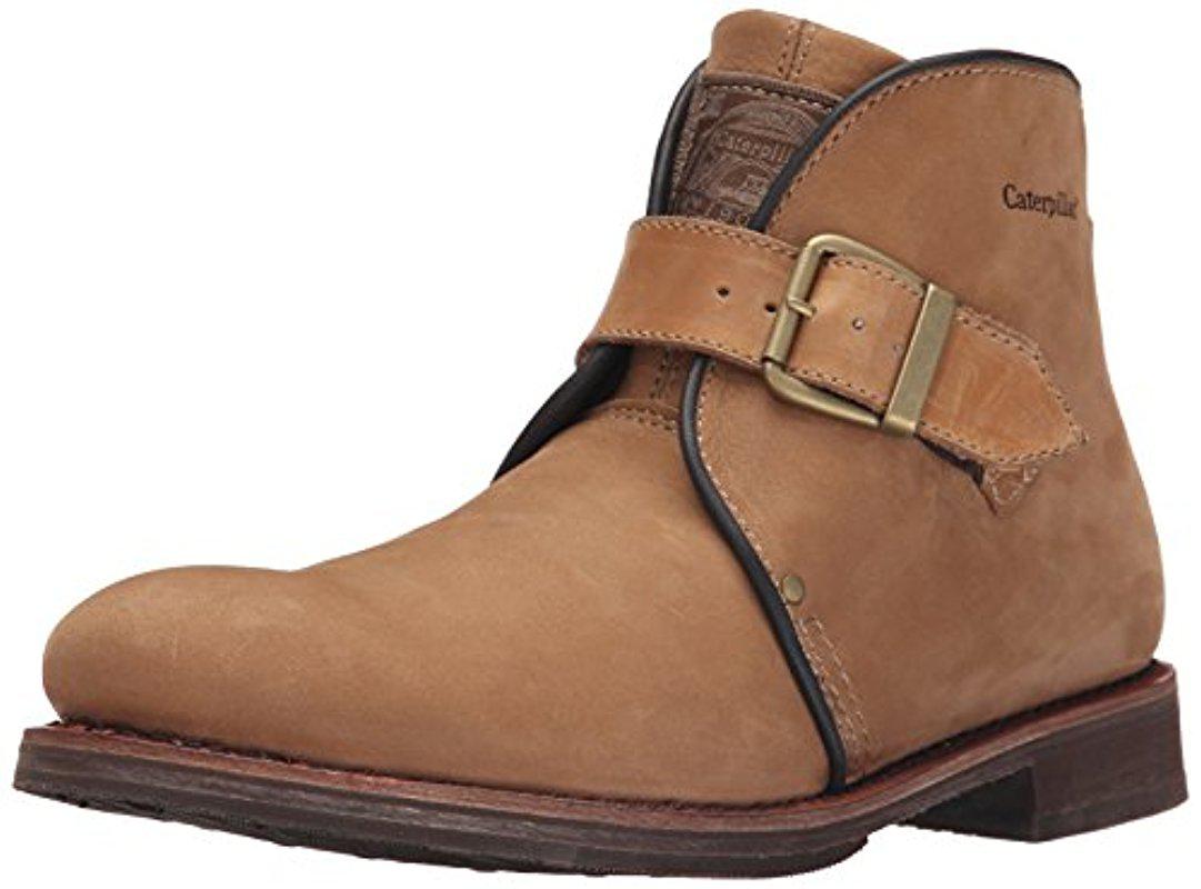 caterpillar boots suede