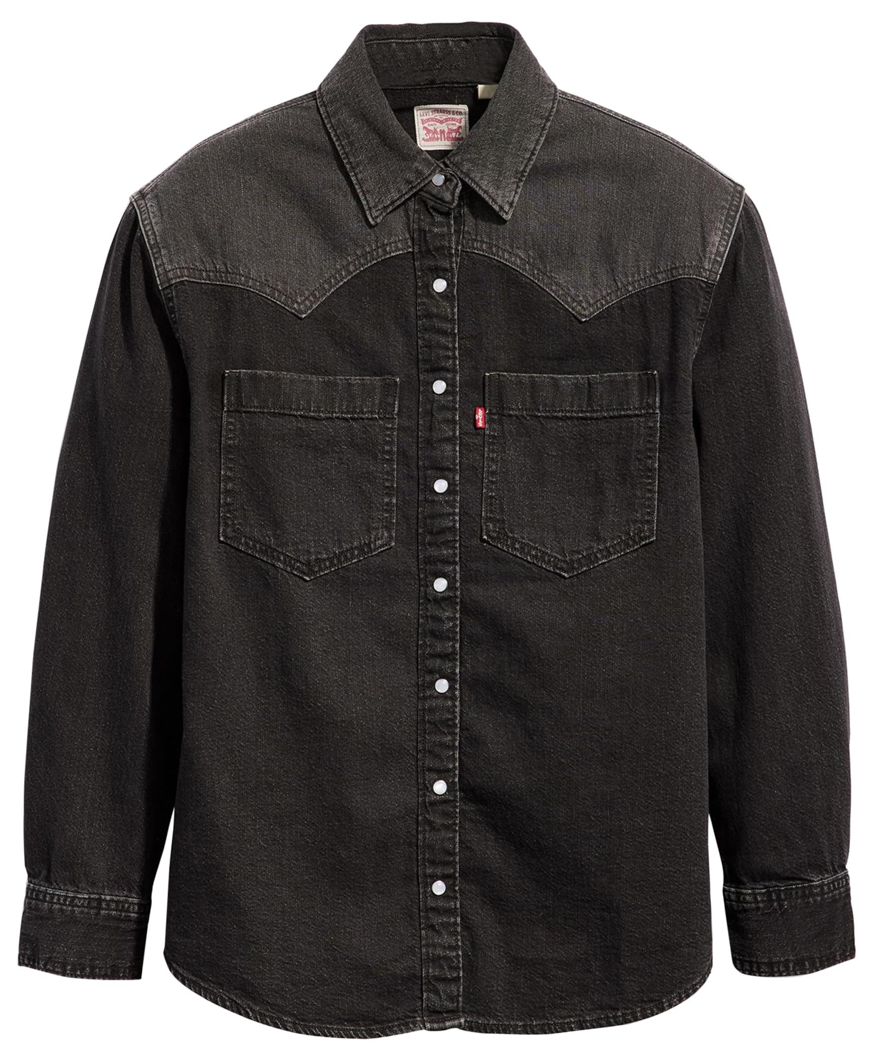 Levi s Teodora Western Shirt Blacks Lyst UK