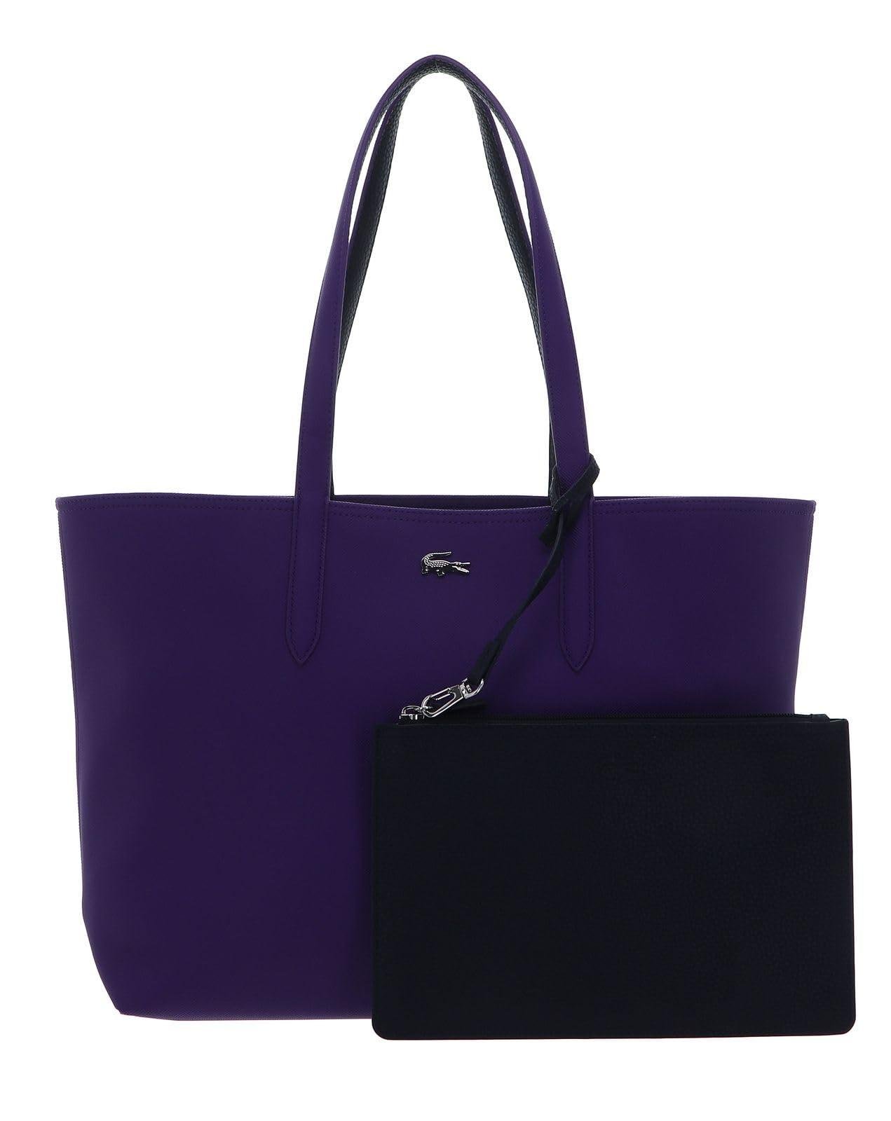Sac Cabas Anna réversible NF2142AA Lacoste en coloris Violet Lyst