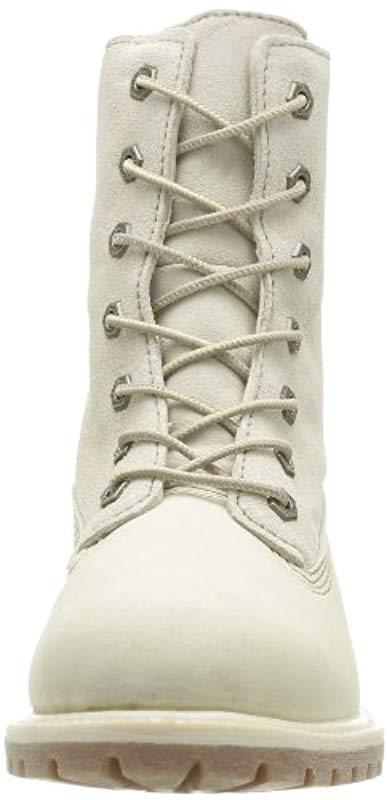 timberland damen authentics teddy fleece waterproof chukka boots