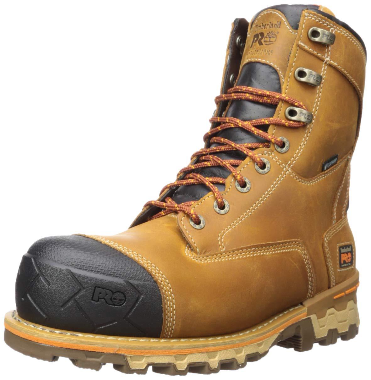 timberland pro 8 boondock 1000g composite safety toe waterproof insulated