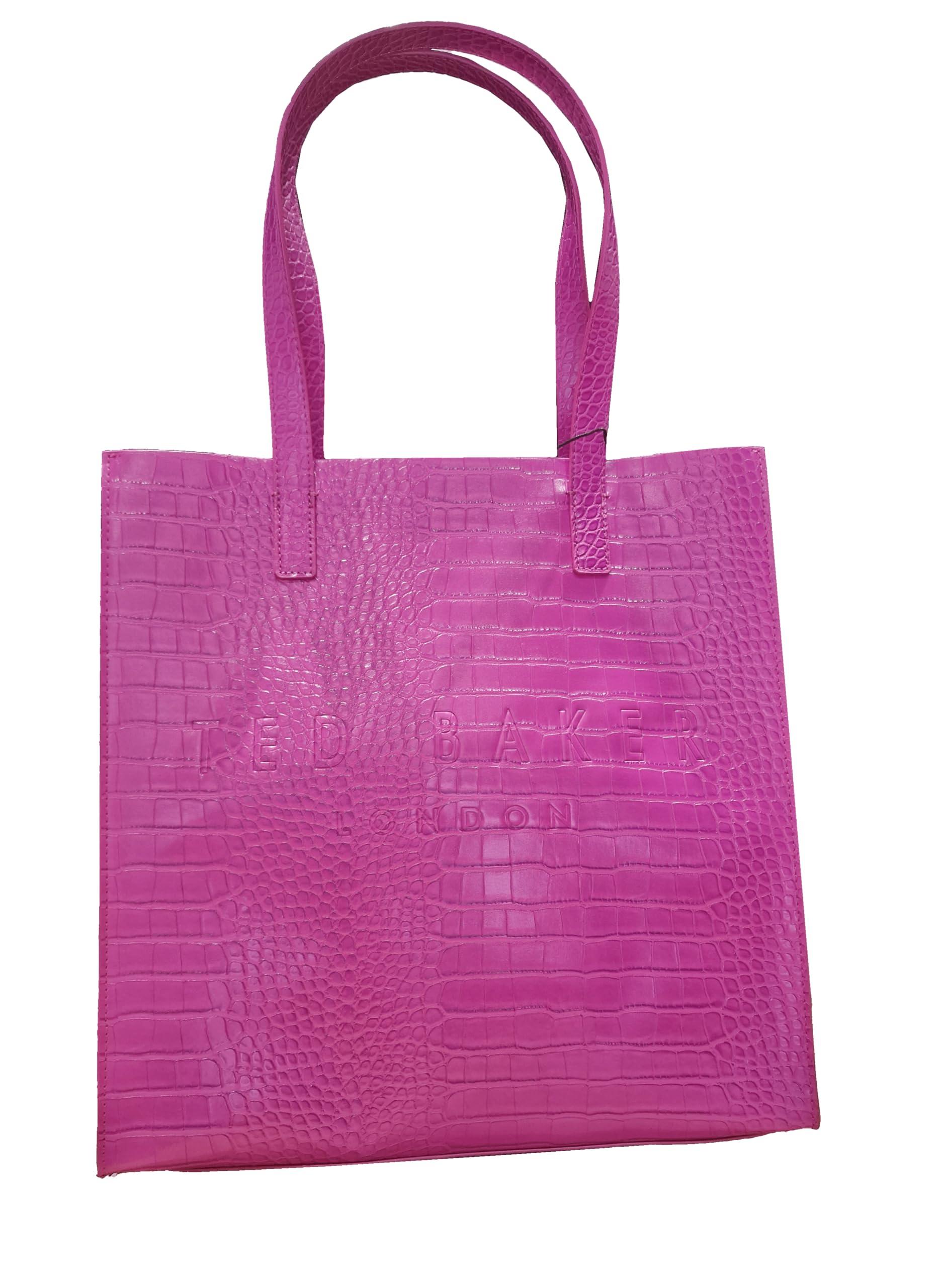 Ted Baker Croccon Croc Detail Large Icon Bag in Pink Lyst UK