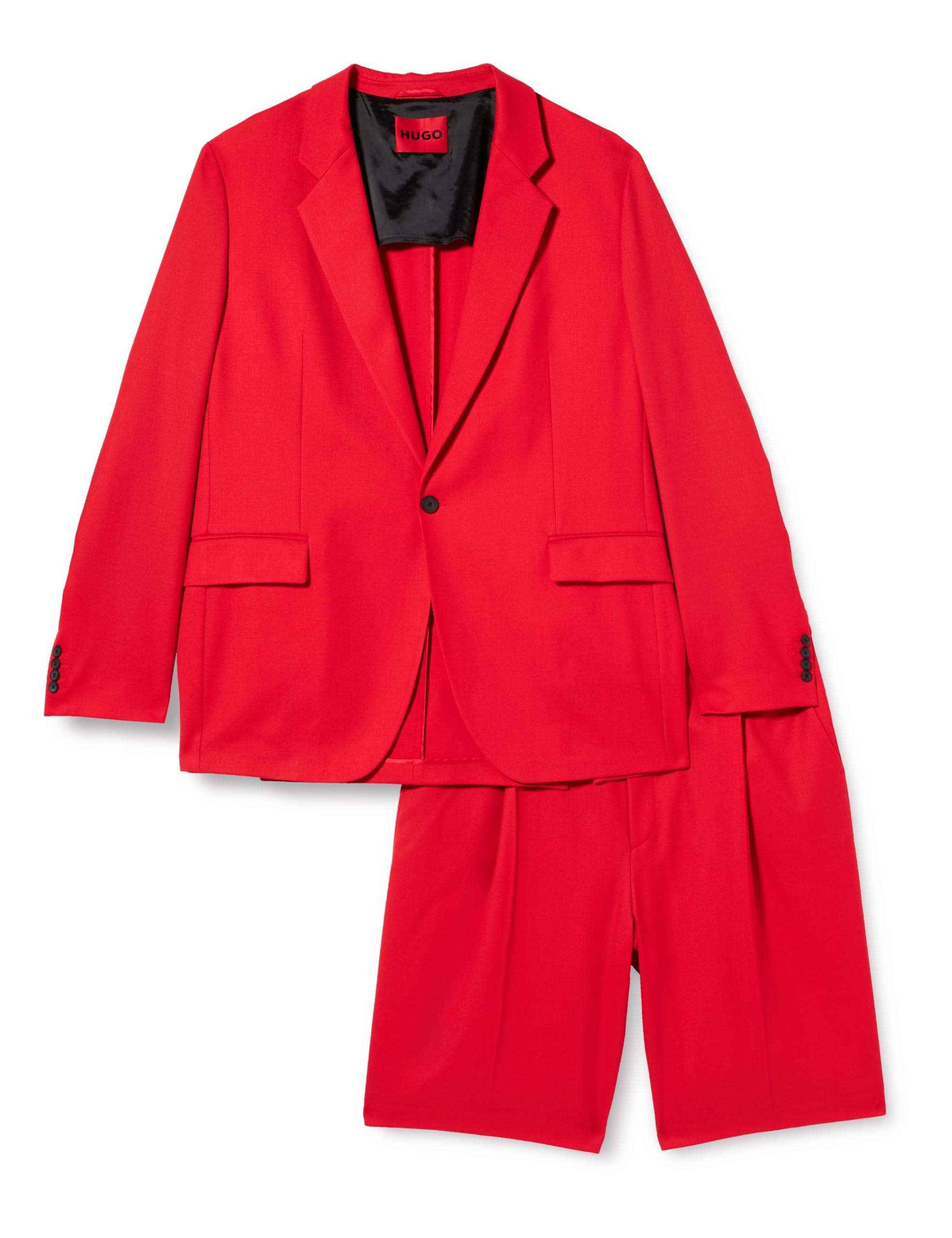 hugo boss red suit
