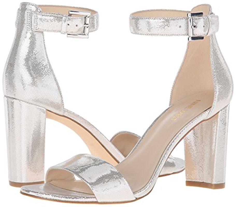 nine west fields block heel sandal