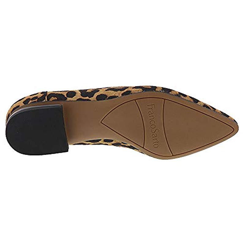 franco sarto saturn loafer leopard