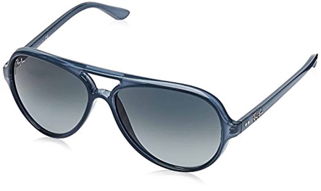 ray ban cats 5000 blue