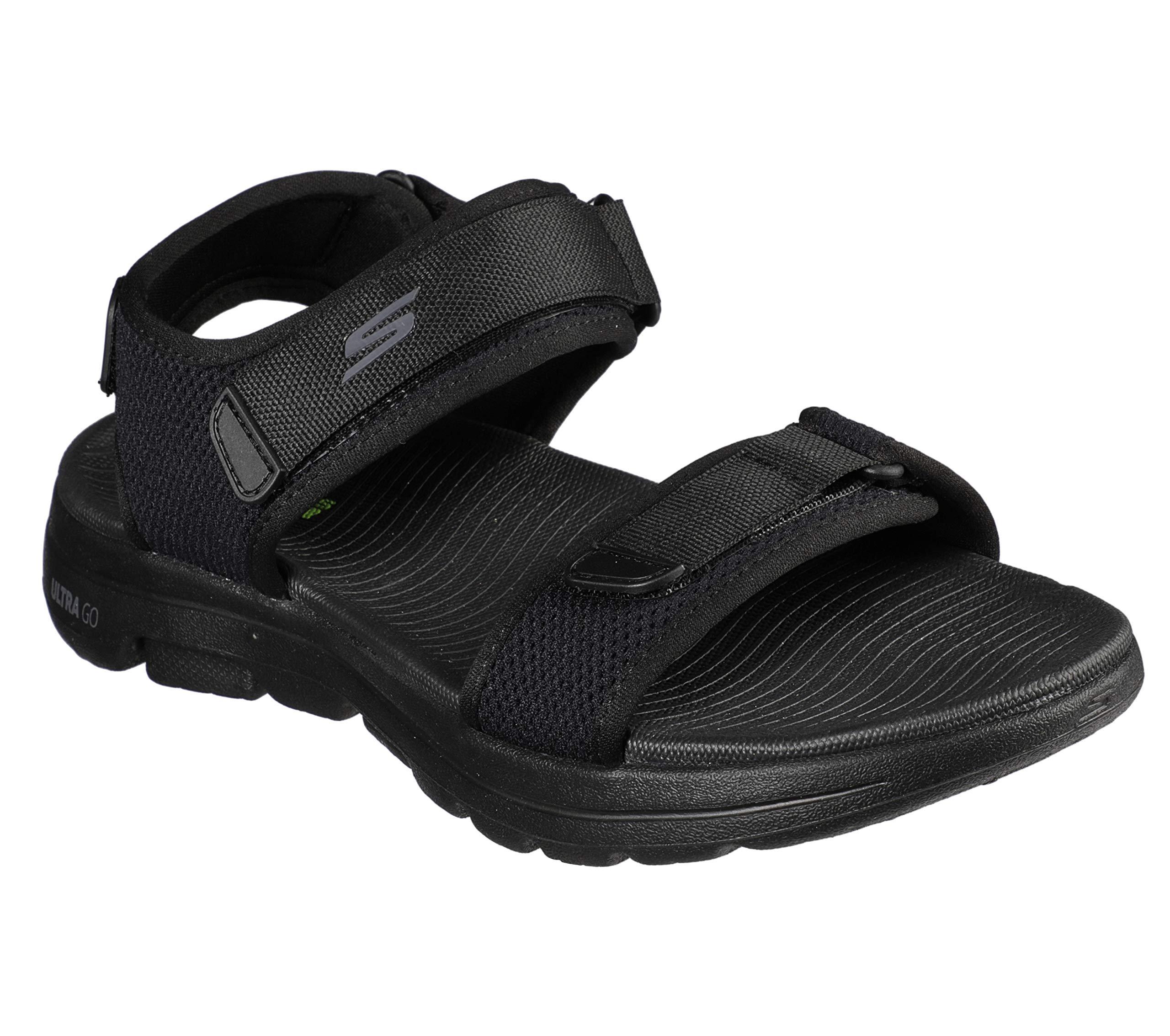 Skechers Synthetic Performance Walking Sandal in Black for Men Save