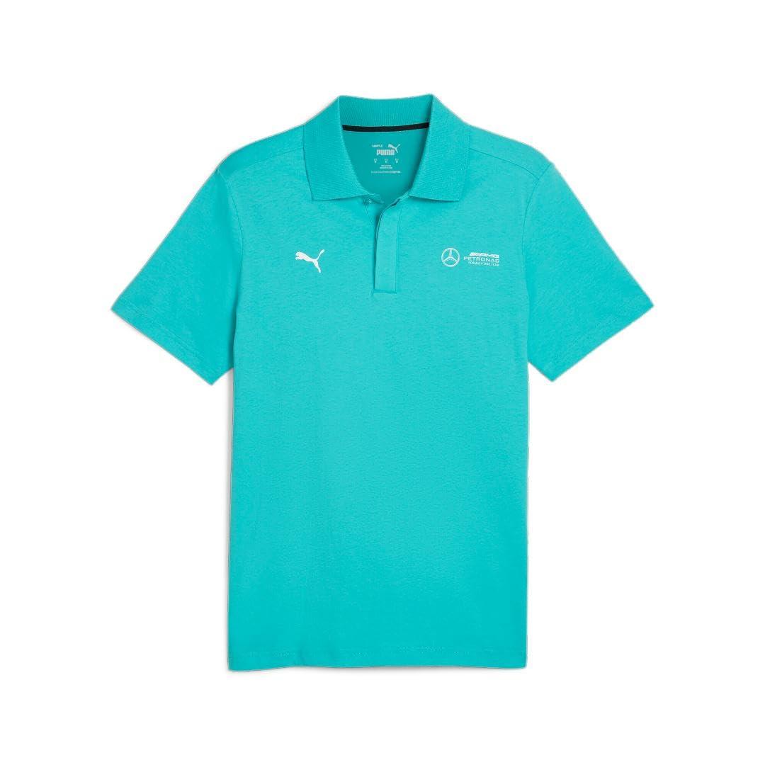 PUMA Mercedes Amg Pertronas Essentials Polo in Blue for Men Lyst UK
