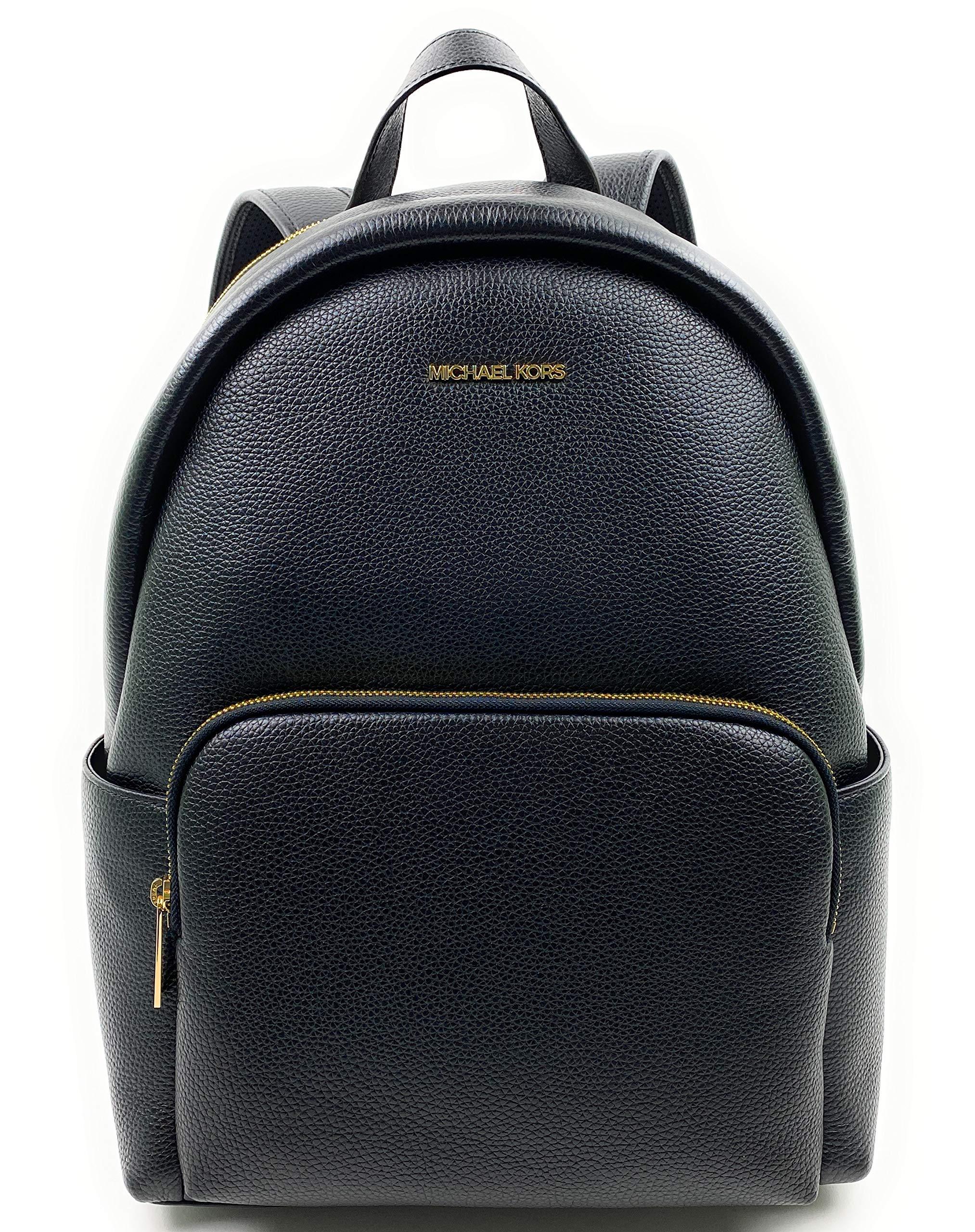 Michael Kors Erin Medium Backpack PVC Leather MK Signature Black White  Multi 194900509074  eBay  Medium backpack Backpacks Black wristlet
