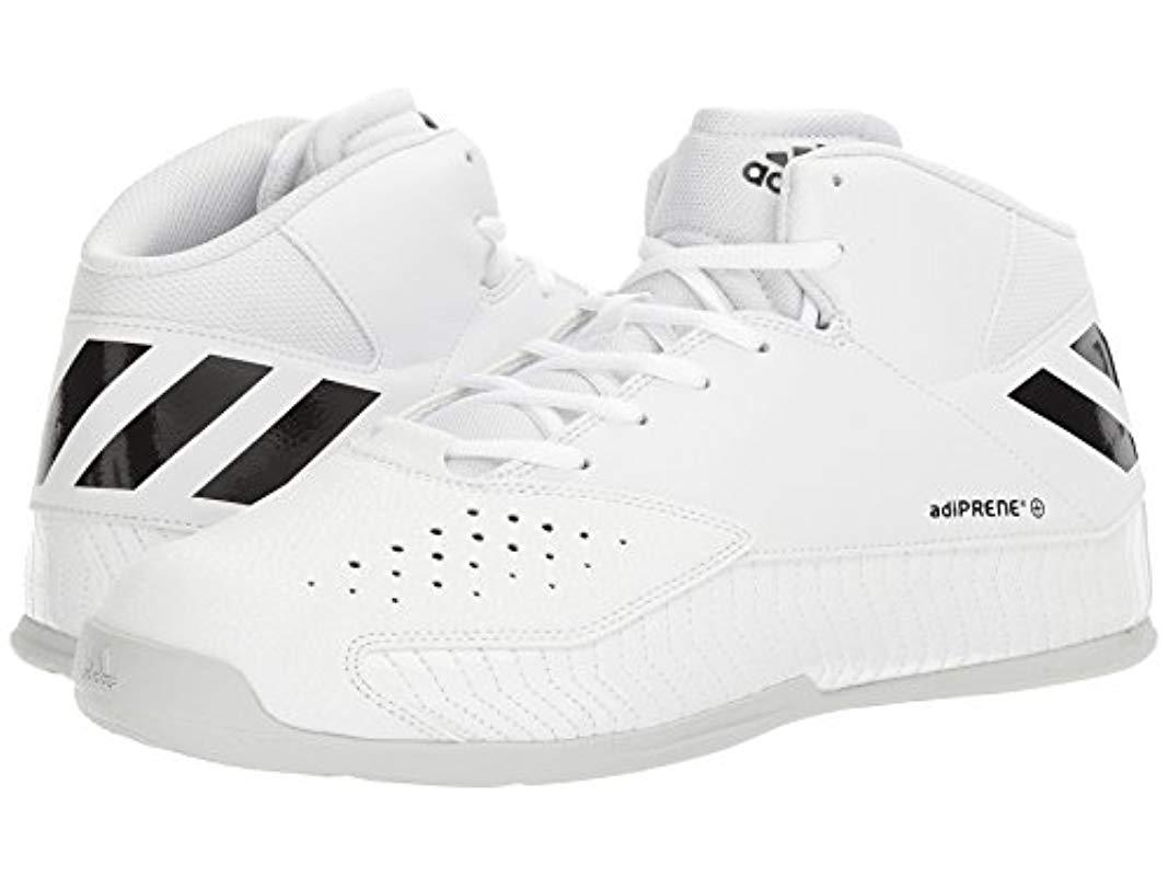adidas Synthetic Next Level Speed V Ankle-high Basketball Shoe in White for  Men - Lyst