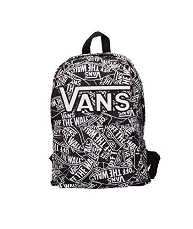 vans school bags black