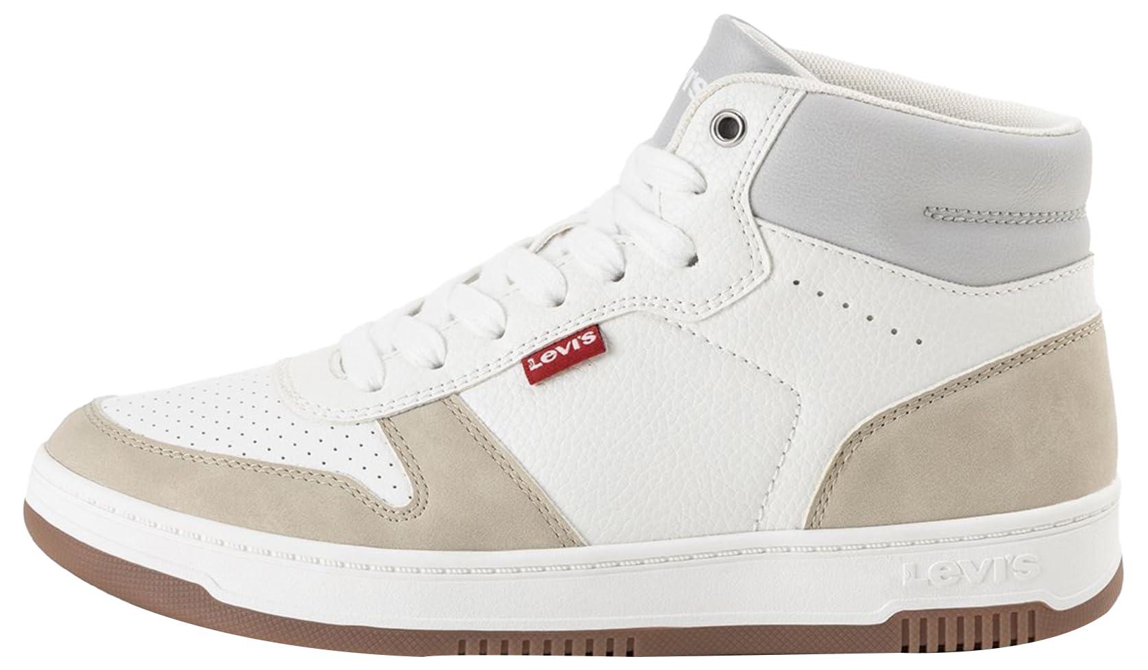 Levi's Olivia CVS Damen-Sneaker – Hightop Aus Segeltuch, Schwarz, Größe 40 EU