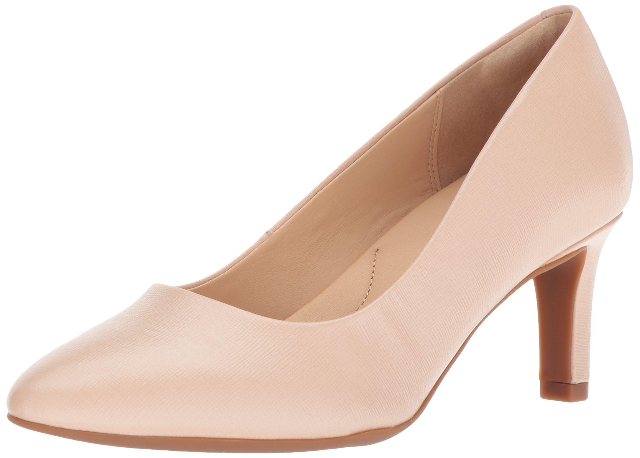 clarks pumps rose