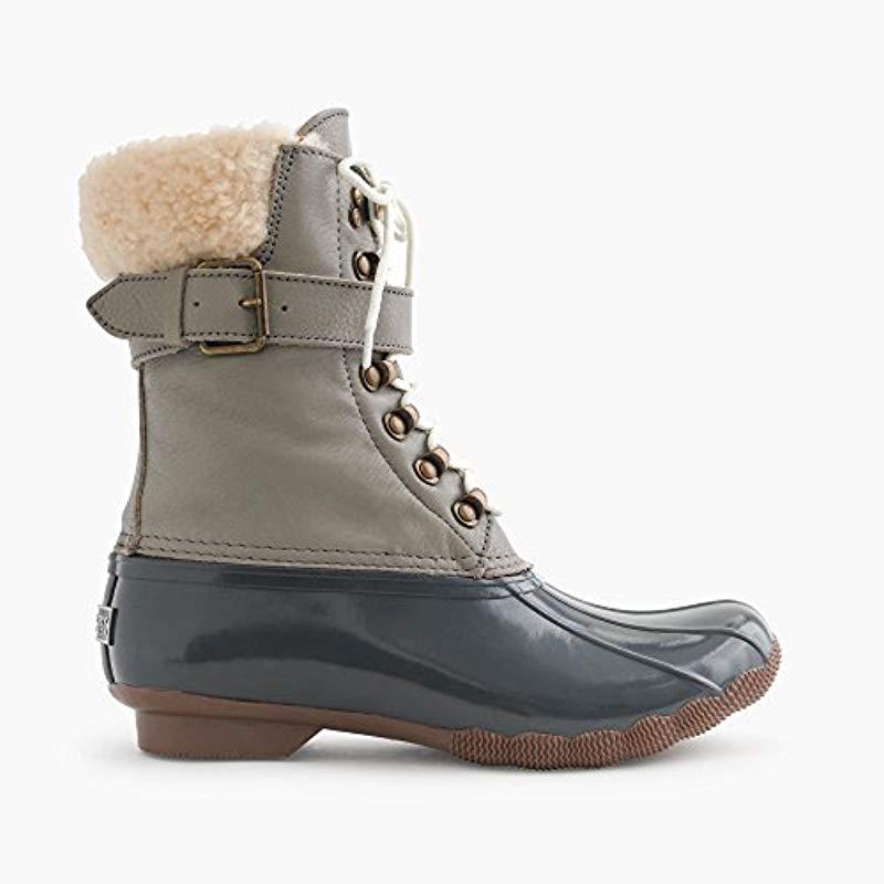 sperry shearwater duck boots