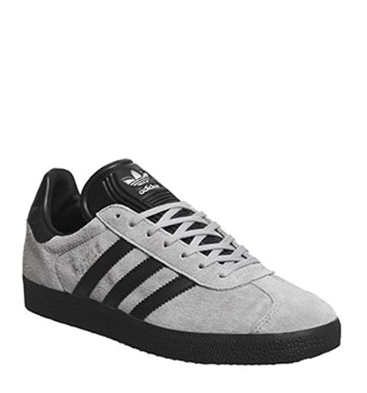 adidas gazelle grey black exclusive