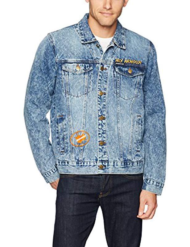 members only nickelodeon denim jacket