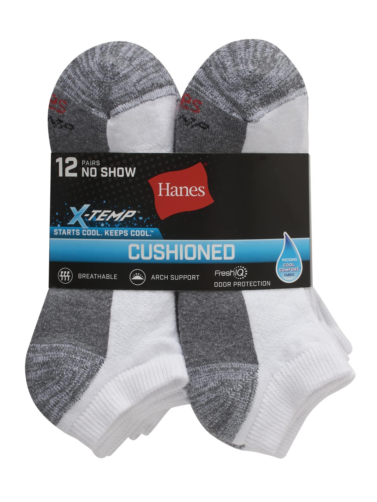 Hanes Cushioned Xtemp in Gray for Men Lyst