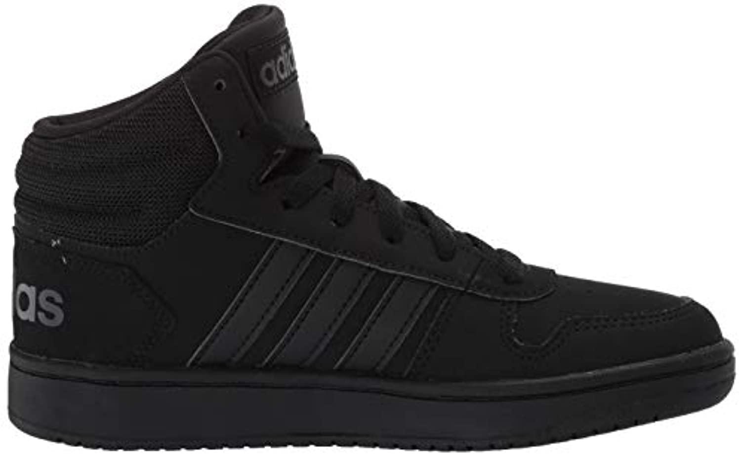 adidas Hoops 2.0 Mid Sneaker in Black for Men - Save 52% | Lyst