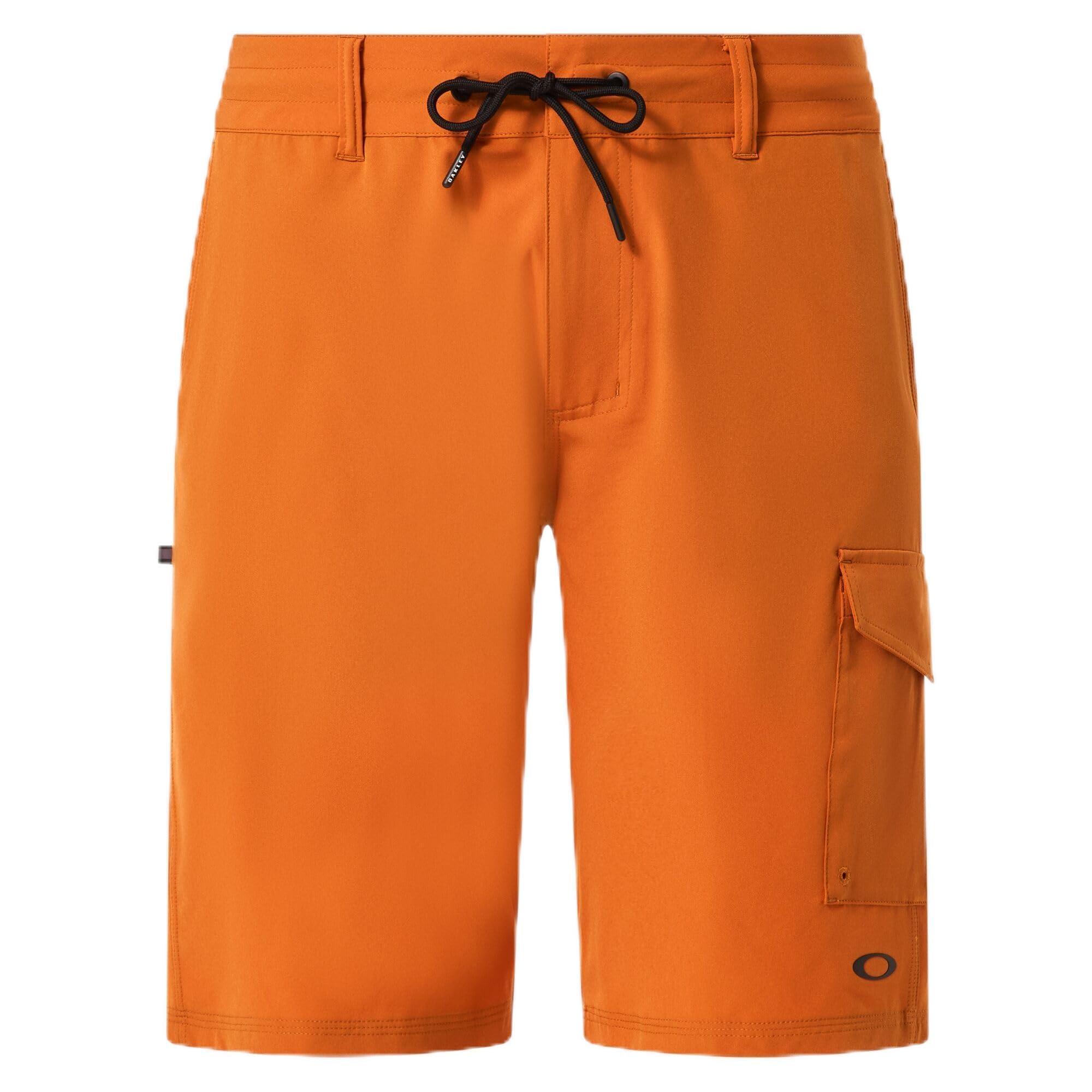 Oakley Cruiser Cargo 21 Recycled Hybrid Short in Orange for Men