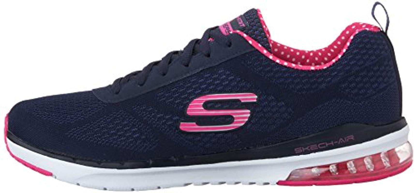 skechers air infinity mujer azul