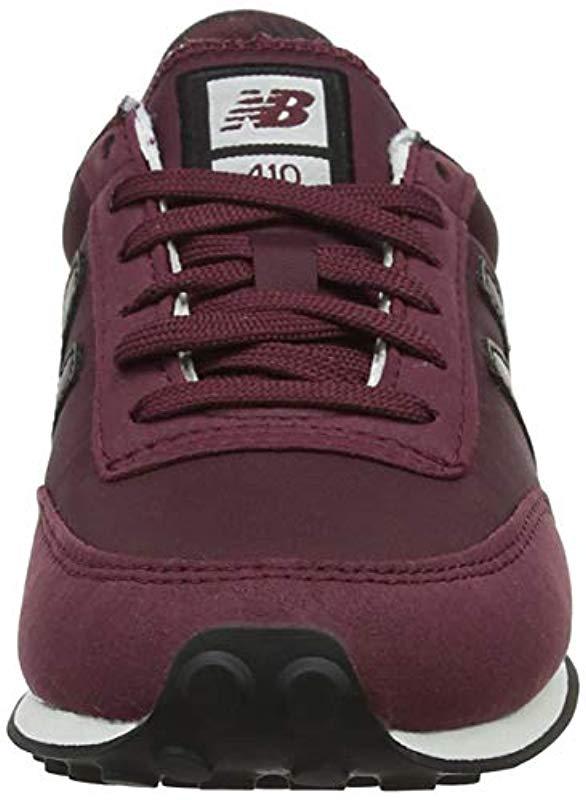 new balance 410 burgundy