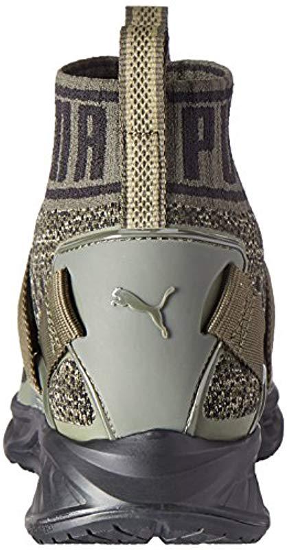 puma ignite evoknit grey