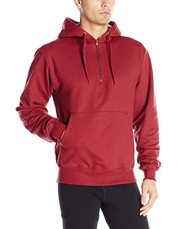 champion quarter zip fleece