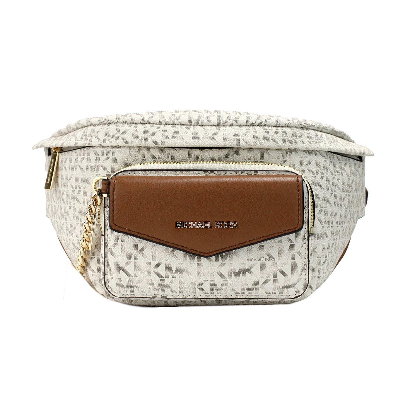 Michael Kors Maisie Large 2 In 1 Waistpack Fanny Pack Belt Bag in Metallic Lyst UK