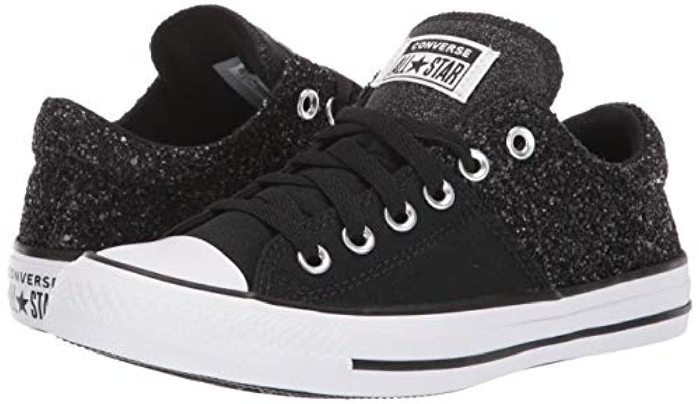 Converse Segeltuch Chuck Taylor All Star Madison Chunky Glitter Low Top  Turnschuh in Schwarz - Sparen Sie 52% - Lyst