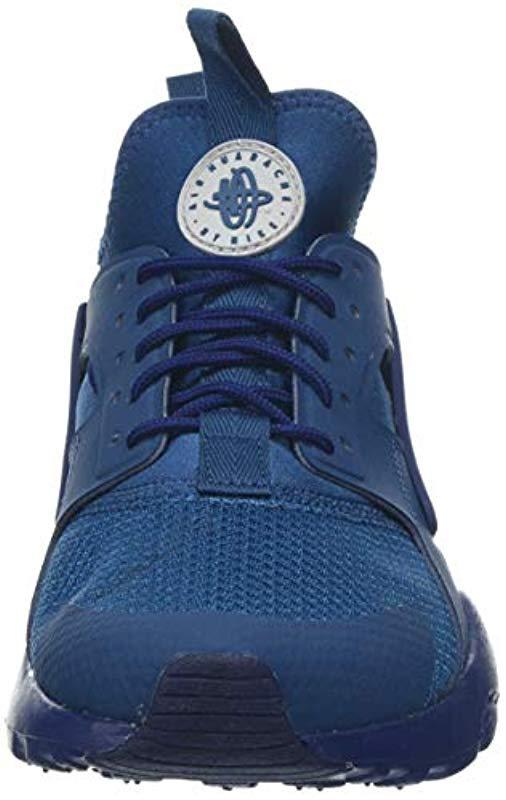 Nike Air Huarache Run Ultra Trainers Blue Force for Men Lyst UK