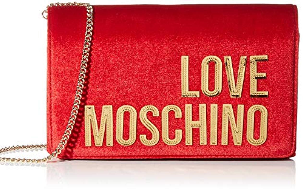 W x H L Unisex adulto Jc4015pp18lb100a Negro 17x7x32 cm Nero Love Moschino