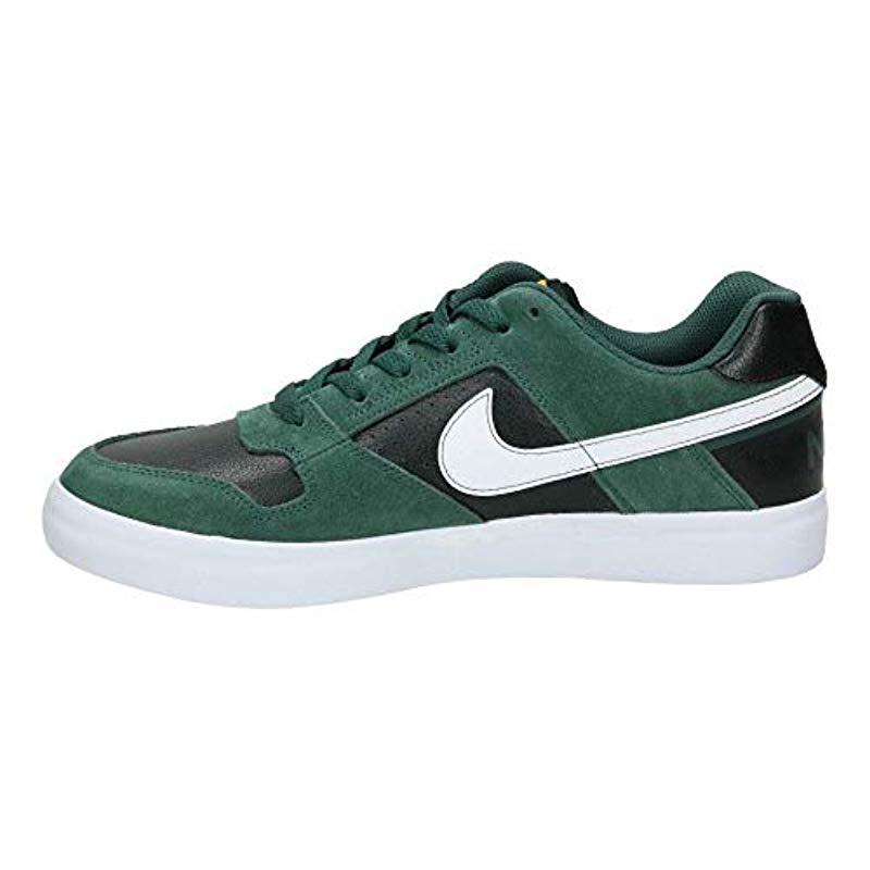 Nike Sb Delta Force Vulc Fitness Shoes in Green for Men | Lyst UK
